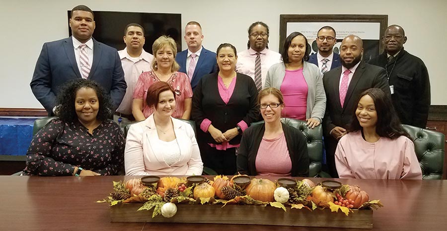 GEO Reentry’s Delaney Hall staff raise funds for breast cancer awareness